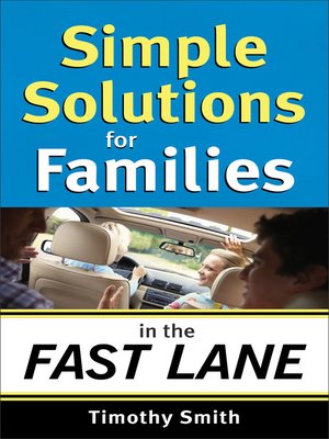 cover image of Simple Solutions for Families in the Fast Lane